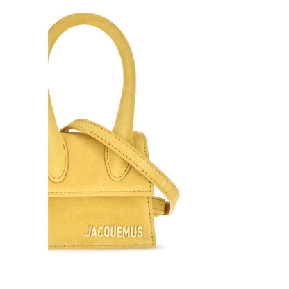 Mini Shoulder Flap Bag by Jacquemus for women in bos taurus calf leather bicolour & gold presents a versatile silhouette, showcasing a secure flap & magnetic and versatile with versatile shoulder-strap & handle for a sophisticated look.