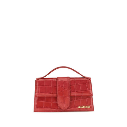 Shoulder Flap Bag by Jacquemus for women in bos taurus calf leather & cotton gold & multicolor features a effortless sophistication silhouette, secured by a flap, magnetic & clasp with ample and versatile shoulder-strap & handle for a effortless sophistication finish.