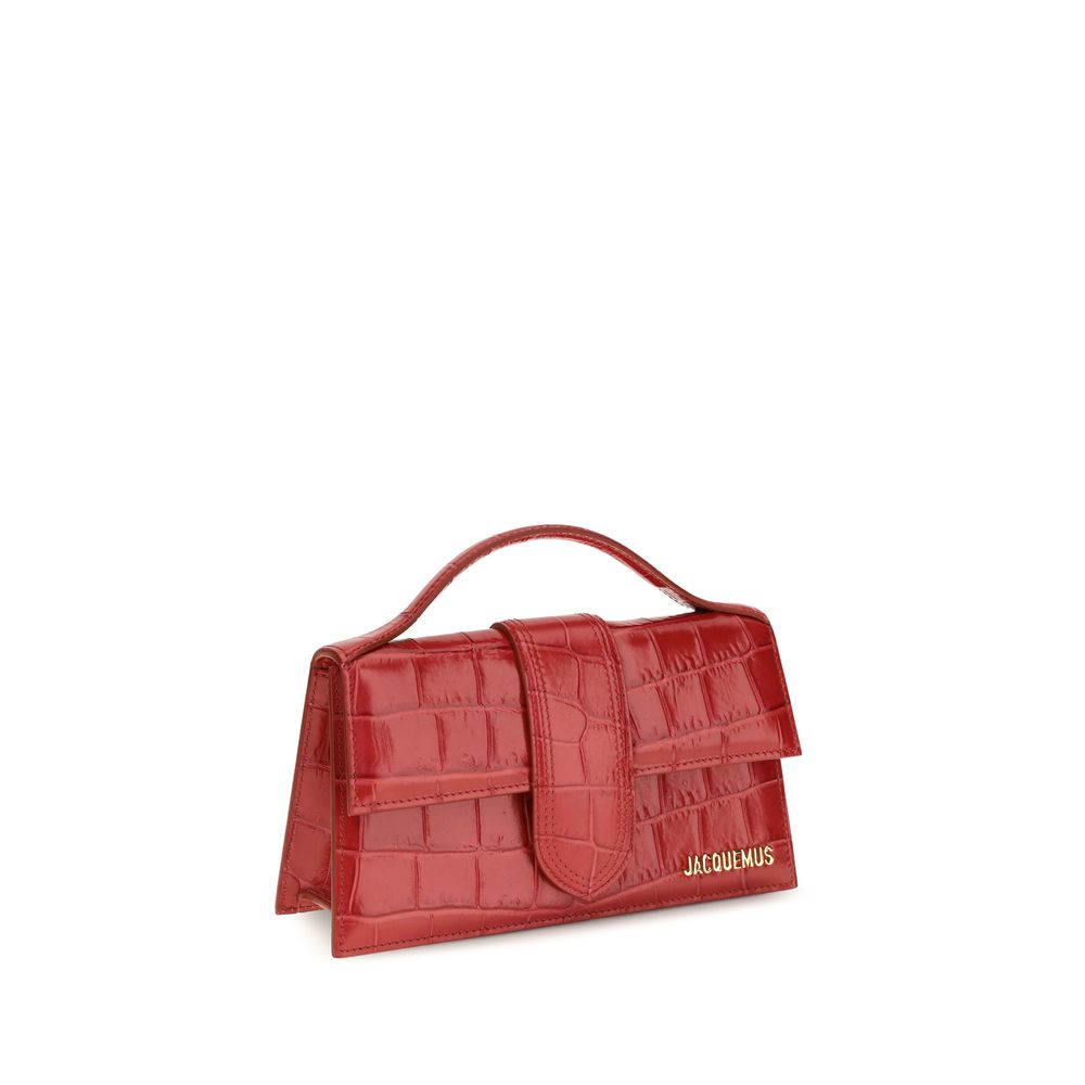 Shoulder Flap Bag by Jacquemus for women in bos taurus calf leather & cotton gold & multicolor presents a versatile silhouette, showcasing a secure flap, magnetic & clasp and versatile with versatile shoulder-strap & handle for a sophisticated look.