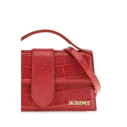 Shoulder Flap Bag by Jacquemus for women in bos taurus calf leather & cotton gold & multicolor showcases a enviable silhouette, artfully detailed with a secure flap, magnetic & clasp, organized , and versatile shoulder-strap & handle for a enviable look.