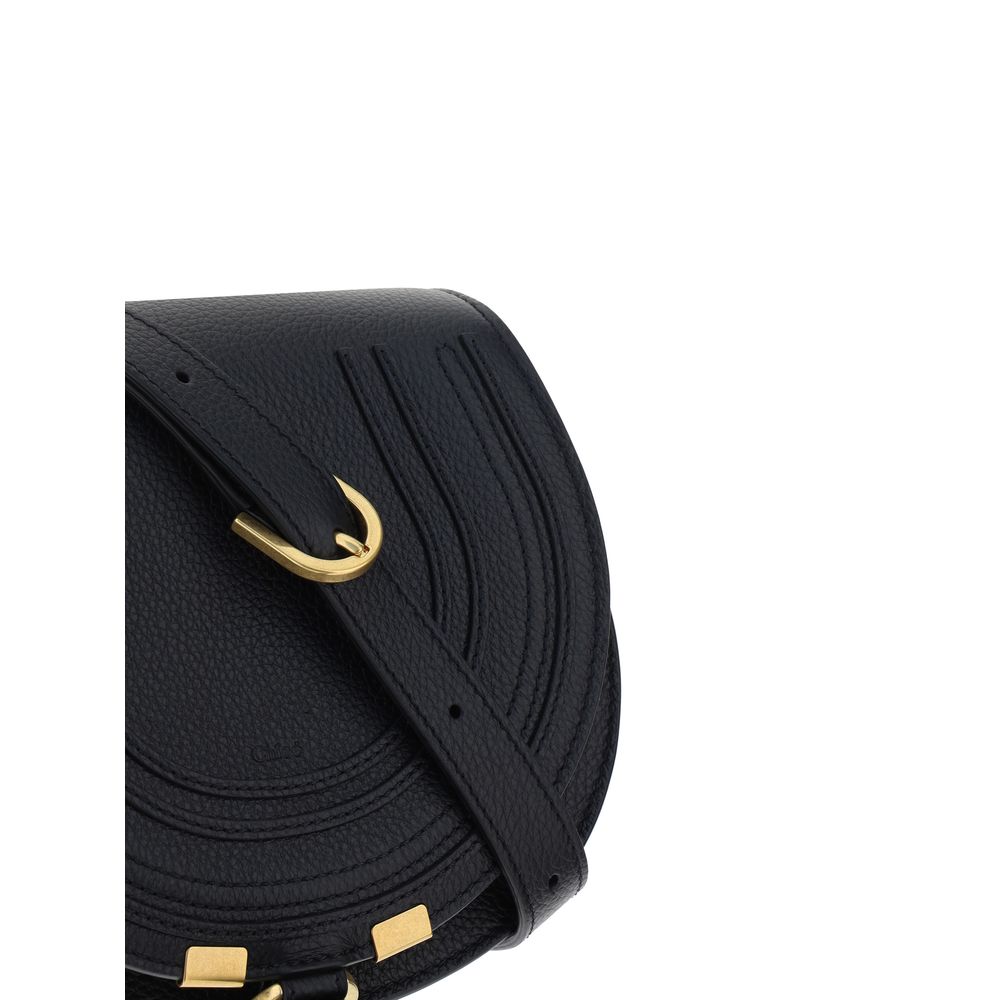 Small Shoulder Flap Bag by Chloé for women in bos taurus calf leather black & signature features an effortlessly chic silhouette with a secure flap & magnetic, ample , and versatile shoulder-strap & adjustable-strap for effortlessly chic everyday luxury.