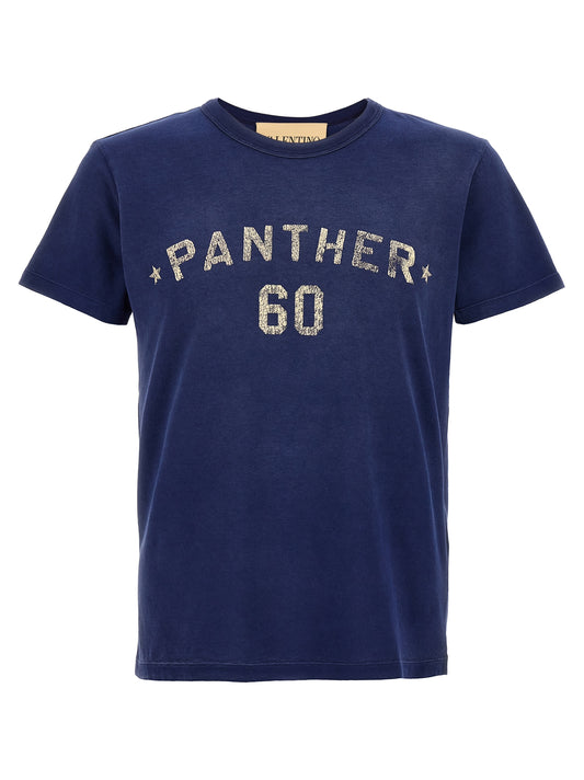 Activewear T-Shirt by Valentino Garavani for men in cotton blue & print features a versatile silhouette, showcasing a versatile crew neckline and short-sleeve detailed with high-performance for a premium look.