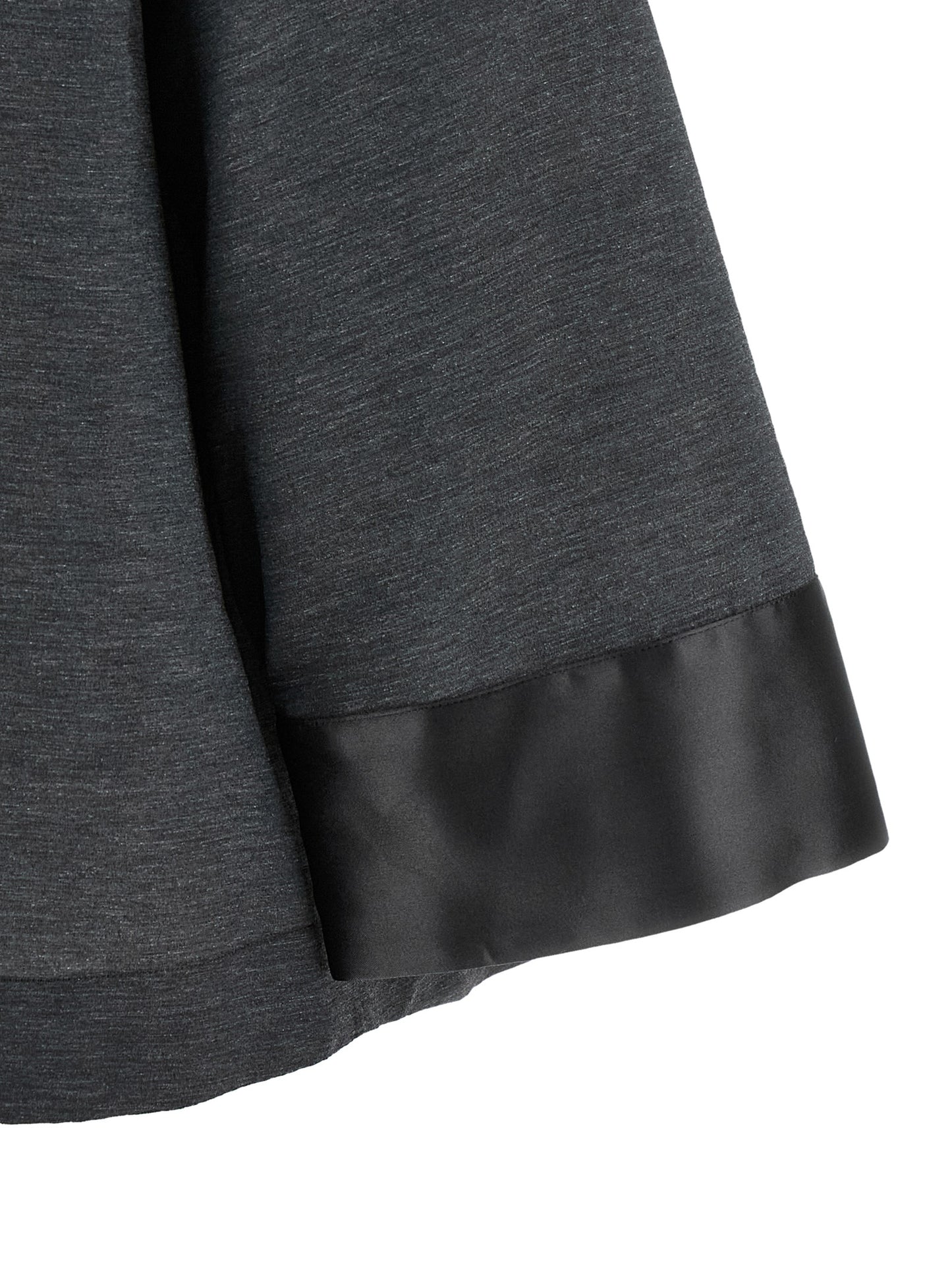 Blouse by Peserico for women in lyocell polyamide satin black, dark-gray & gray features an architectural silhouette with a refined and elegant for a architectural look.