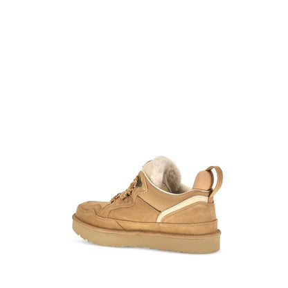 Sneakers by UGG for men in eva & bos taurus suede calf leather beige features a chic design, perfectly showcasing the chic chunky style of this Men's Chunky EVA & Bos Taurus Suede Calf Leather Sneakers.