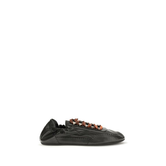 Athletic Sneakers Prada men nappa leather & rubber black & patterned featuring a avant-garde Men's Athletic Nappa Leather & Rubber Sneakers design with a avant-garde athletic style for a refined finish.