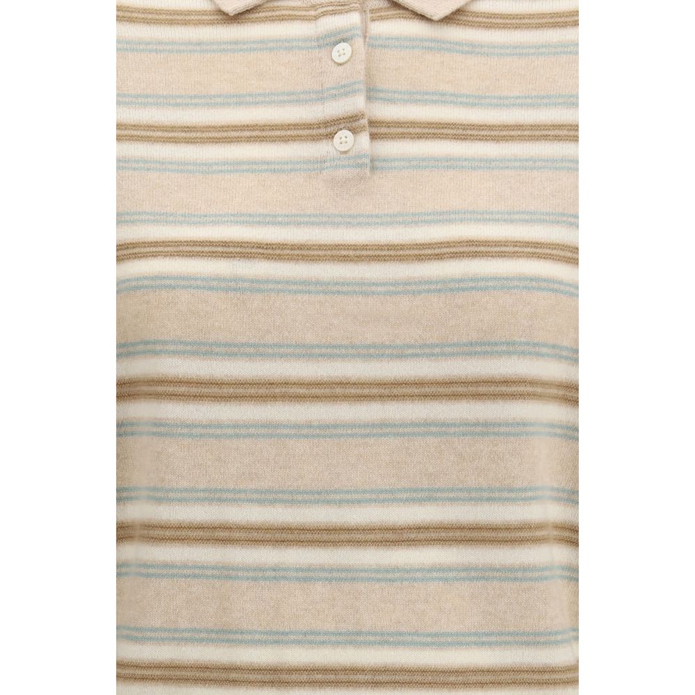 Sweatshirt by Guest in Residence for women in fabric beige & striped features an exquisite silhouette, showcasing and details for a exquisite look.