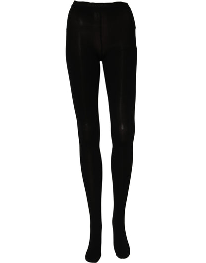 Dolce & Gabbana Black Nylon Tights Stockings Pantyhose Socks