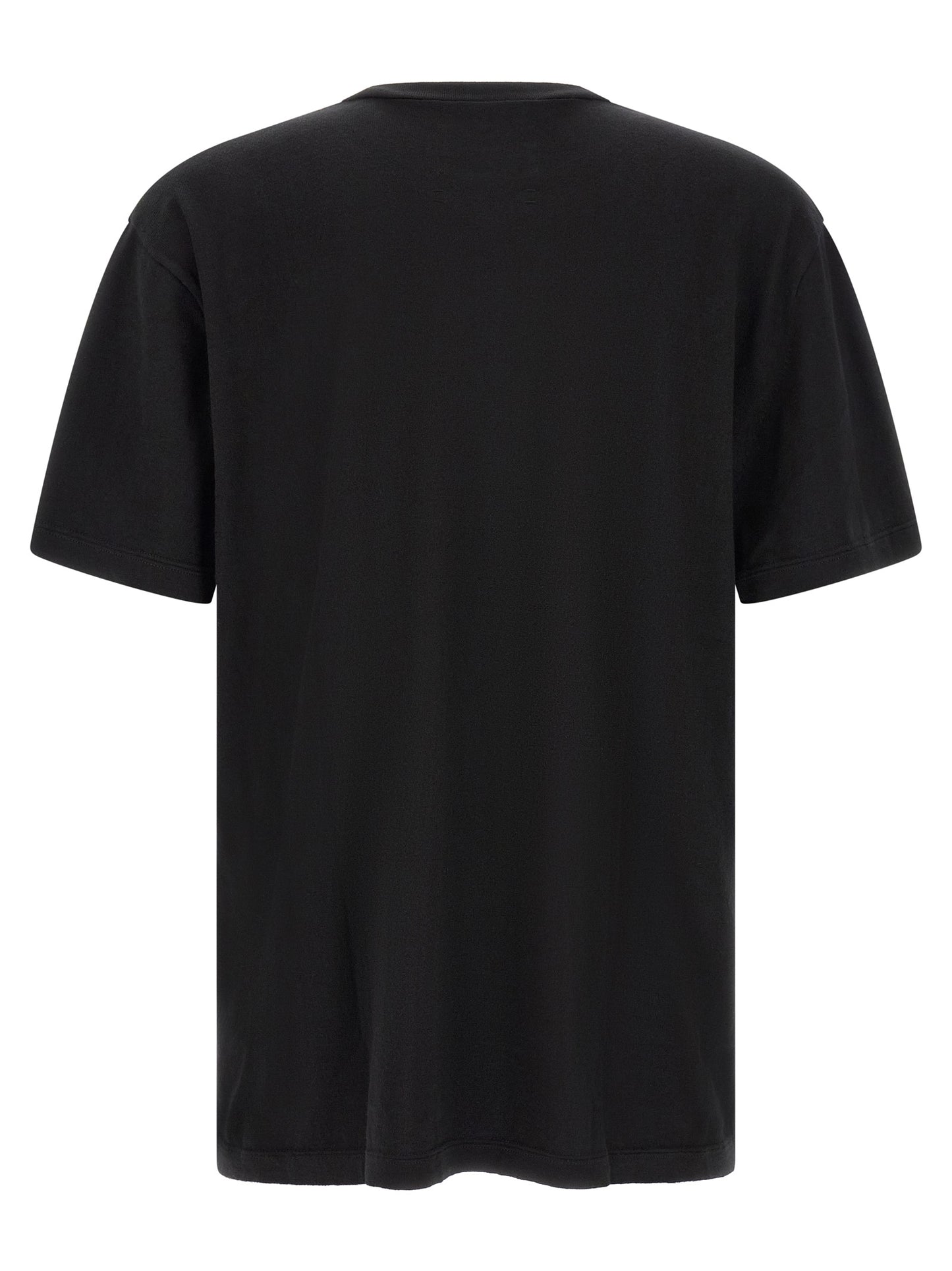 Activewear T-Shirt by Extreme Cashmere for men in cashmere cotton blend multicolor features a versatile silhouette, showcasing a versatile crew neckline and detailed with high-performance for a premium look.