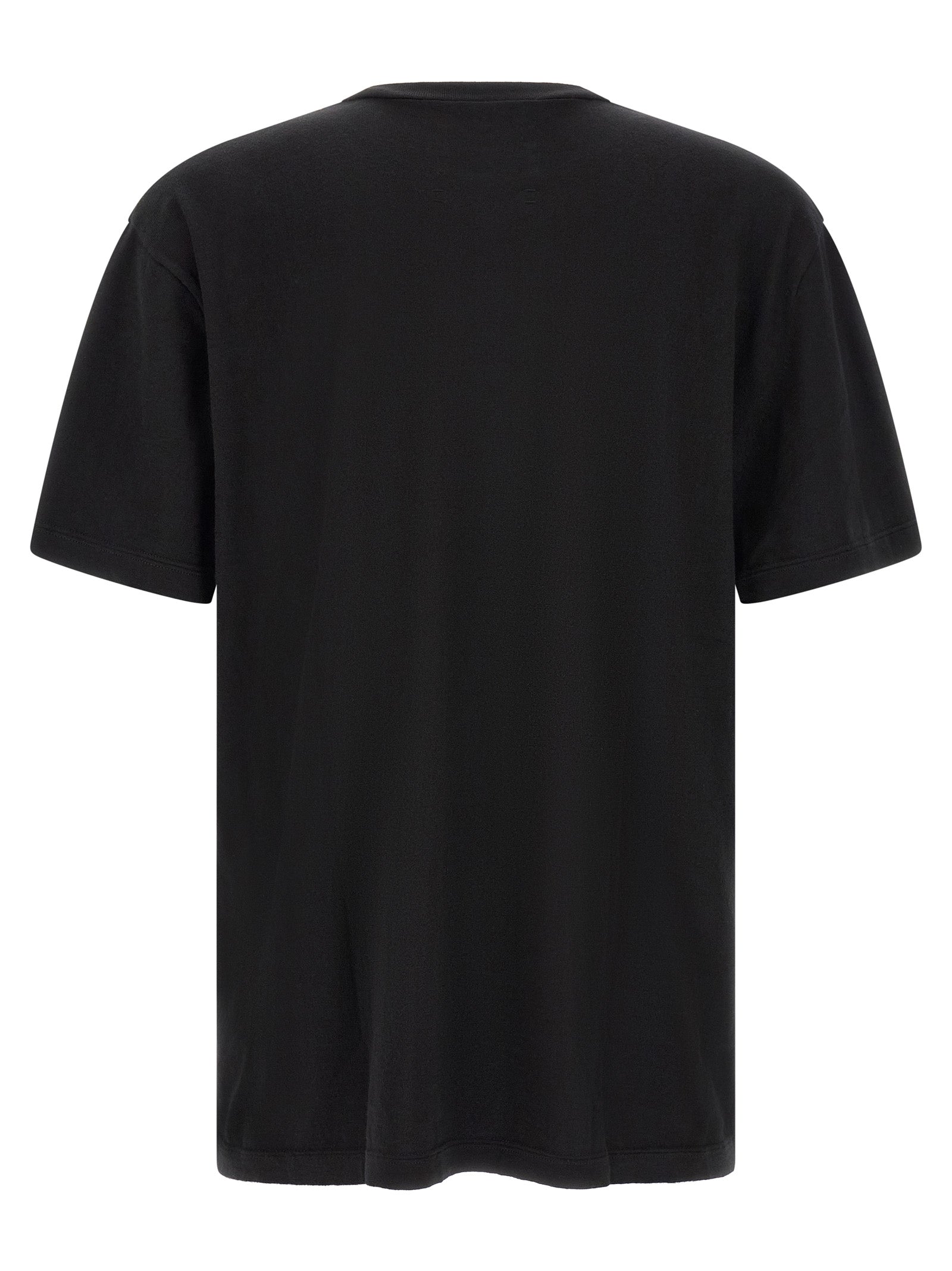 Activewear T-Shirt by Extreme Cashmere for men in cashmere cotton blend multicolor features a versatile silhouette, showcasing a versatile crew neckline and detailed with high-performance for a premium look.