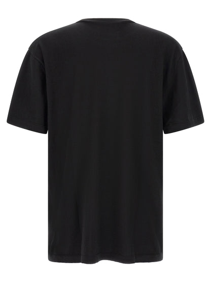 Activewear T-Shirt by Extreme Cashmere for men in cashmere cotton blend multicolor features a versatile silhouette, showcasing a versatile crew neckline and detailed with high-performance for a premium look.