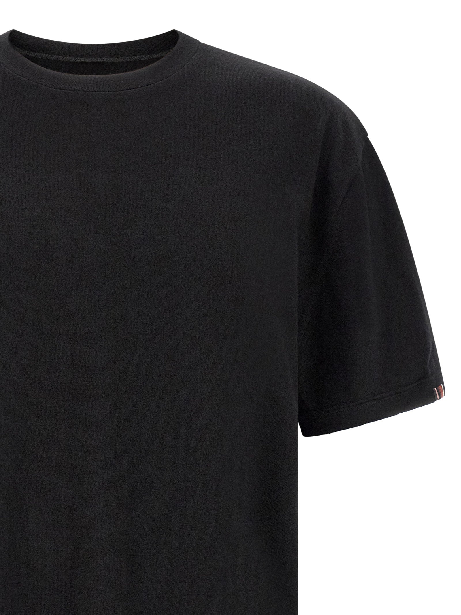 Activewear T-Shirt by Extreme Cashmere for men in cashmere cotton blend multicolor features a sporty silhouette with and , showcasing innovative for a sporty finish.