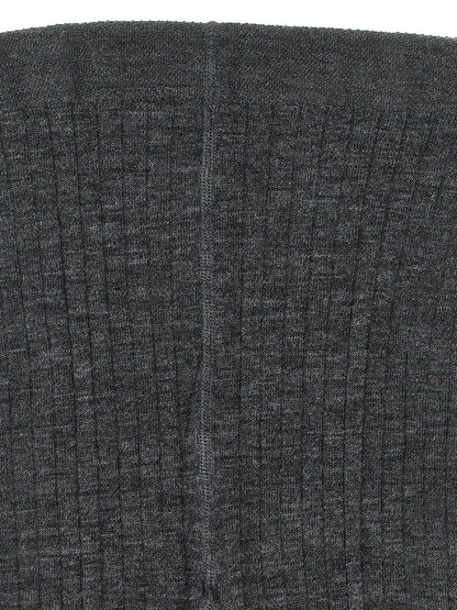 Socks by Jil Sander for women in polyamide wool gray features a contemporary knit construction, showcasing the sophisticated design of this Women's Polyamide Wool Socks with its contemporary finish.
