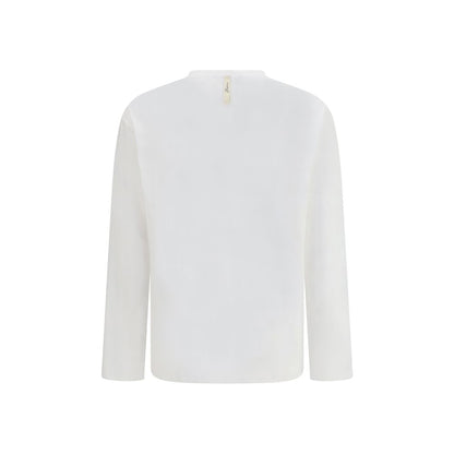 Activewear T-Shirt by Jacquemus for men in cotton & hemp white features a versatile silhouette, showcasing a versatile crew neckline and detailed with high-performance for a premium look.