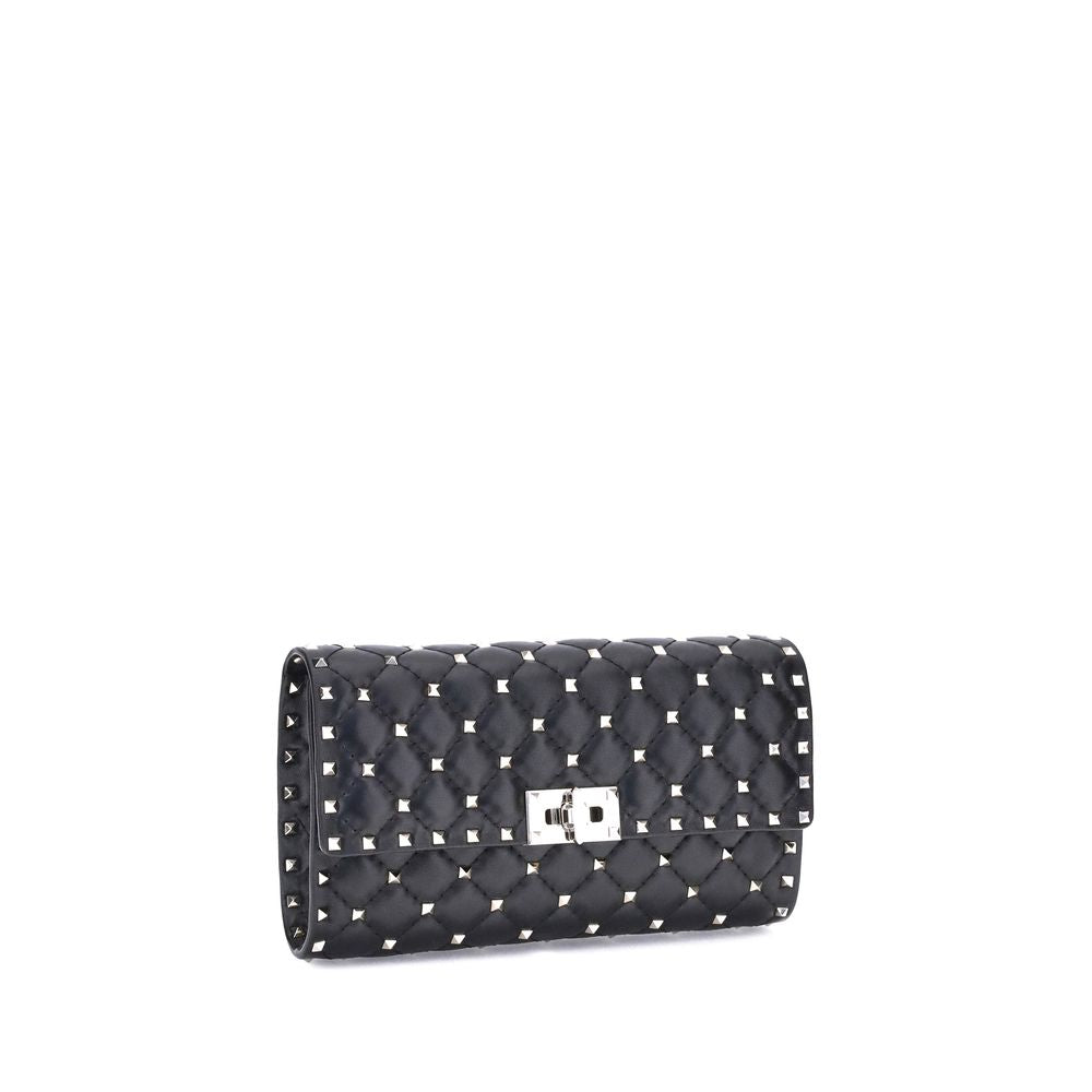 Quilted Shoulder Bag by Valentino Garavani for women in bos taurus nappa leather black, patterned & signature features a effortless chic silhouette with a secure , ample cardholder, and versatile shoulder-strap for a effortless chic finish.