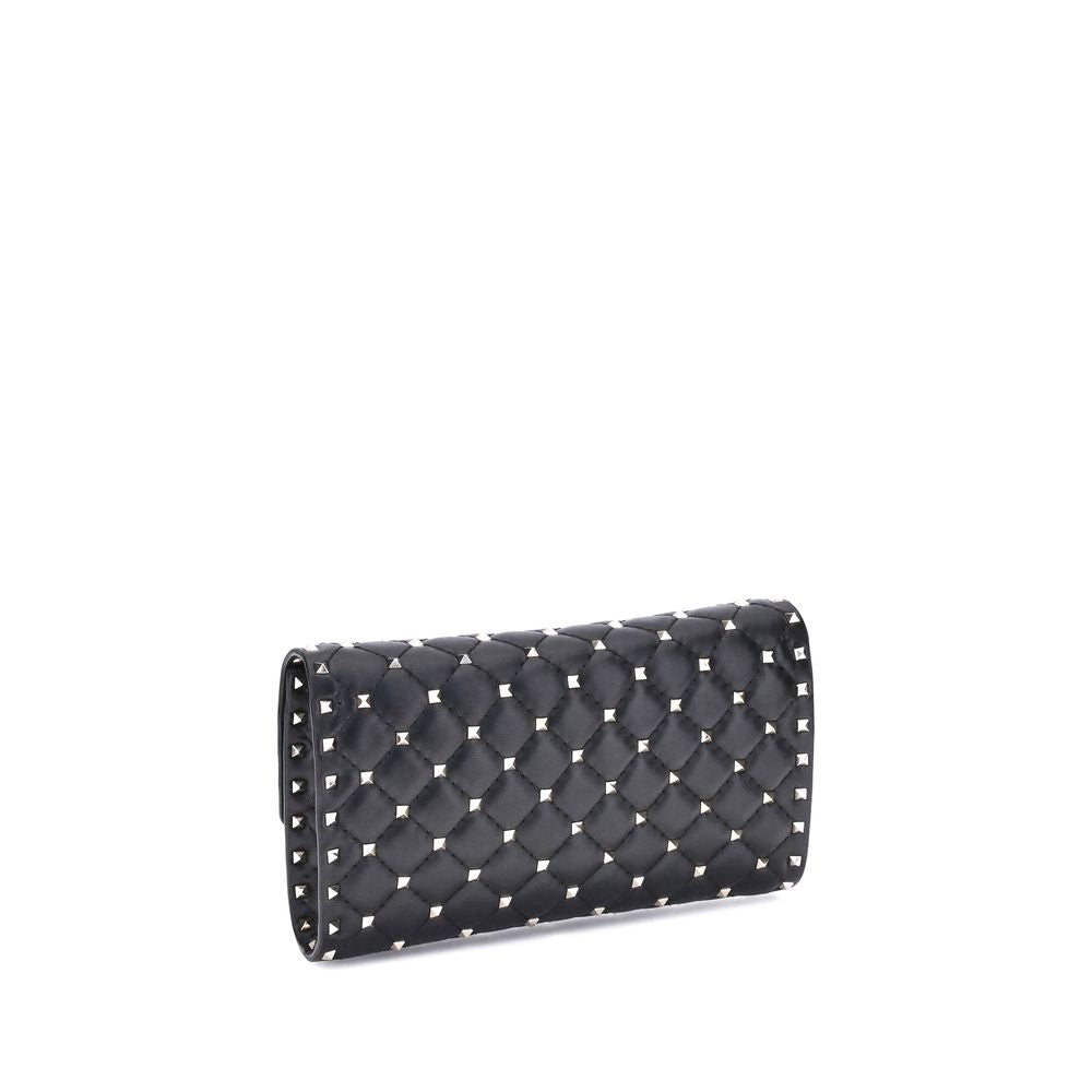 Quilted Shoulder Bag by Valentino Garavani for women in bos taurus nappa leather black, patterned & signature features a distinguished silhouette, showcasing a secure and distinguished cardholder with versatile shoulder-strap for a distinguished finish.