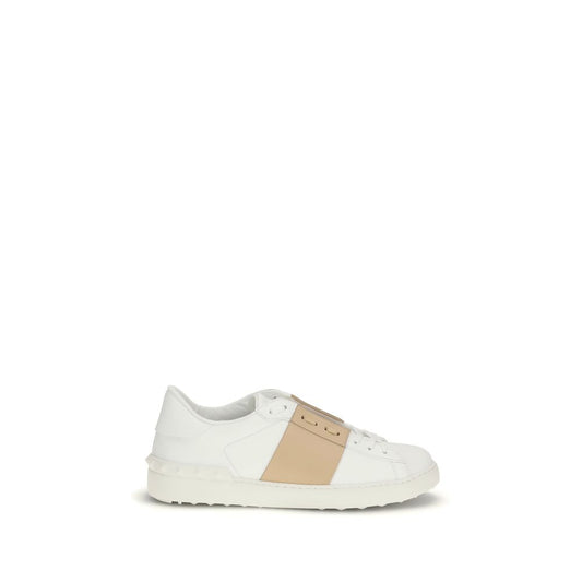Sneakers by Valentino Garavani for men in bos taurus calf leather white presents a impeccable silhouette as Men's Low Top Slip On Bos Taurus Calf Leather Sneakers, expertly defined by a impeccable low-top slip-on style for a impeccable, high-fashion look.