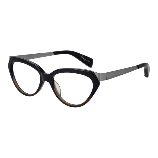 Yohji Yamamoto Cat-Eye Non-Polarized Acetate Sunglasses - Black