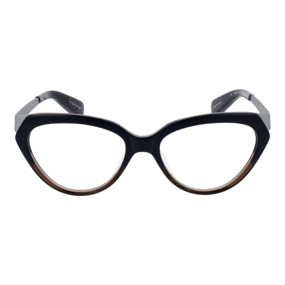 Yohji Yamamoto Cat-Eye Non-Polarized Acetate Sunglasses - Black