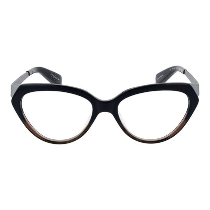 Yohji Yamamoto Cat-Eye Non-Polarized Acetate Sunglasses - Black