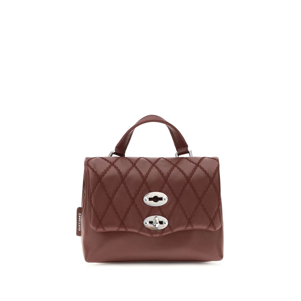 Mini Shoulder Bag by Zanellato for women in bos taurus calf leather multicolor & signature showcases a enviable silhouette, artfully detailed with a secure , organized , and versatile shoulder-strap & handle for a enviable look.