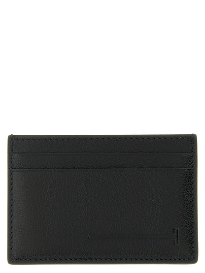 Cardholder Card Case by Tom Ford for men in goatskin leather black & print features a polished Goatskin Leather Cardholder Card Case design with polished card-organization compact-design.