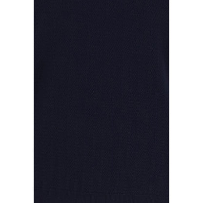 Sweatshirt by Brooksfield for men in virgin wool blue features an exquisite silhouette, showcasing and details for a exquisite look.