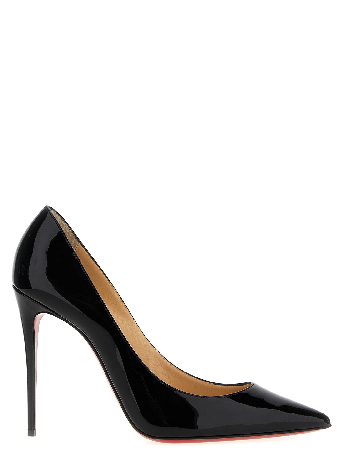 Christian Louboutin Women's Calfskin Leather High-Heel Stiletto Pumps Heels - Black