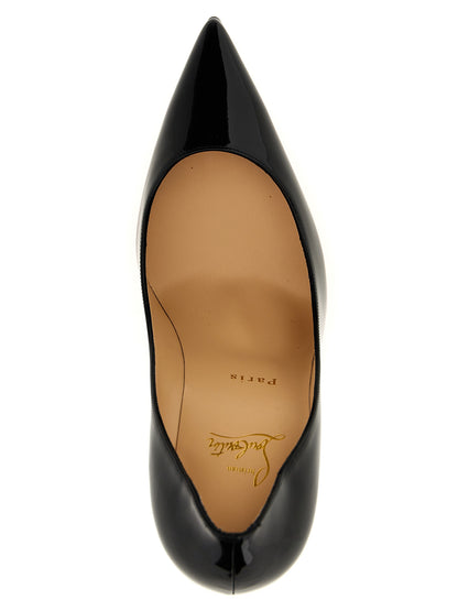 Christian Louboutin Women's Calfskin Leather High-Heel Stiletto Pumps Heels - Black