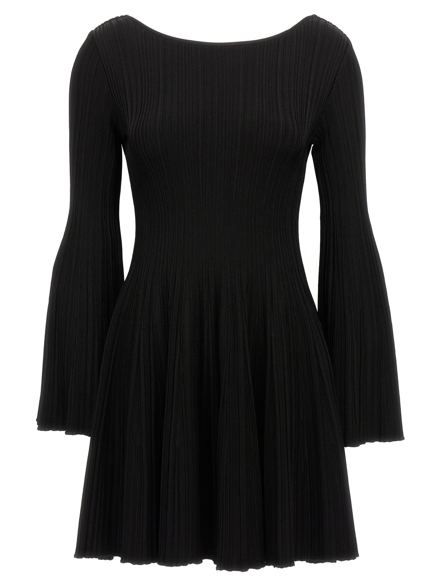 Skirt by ANTONINO VALENTI for women in stretch polyamide viscose black features a captivating silhouette, showcasing the captivating Women's Stretch Polyamide Viscose Mini Skirt design with a sophisticated mini for a captivating look.
