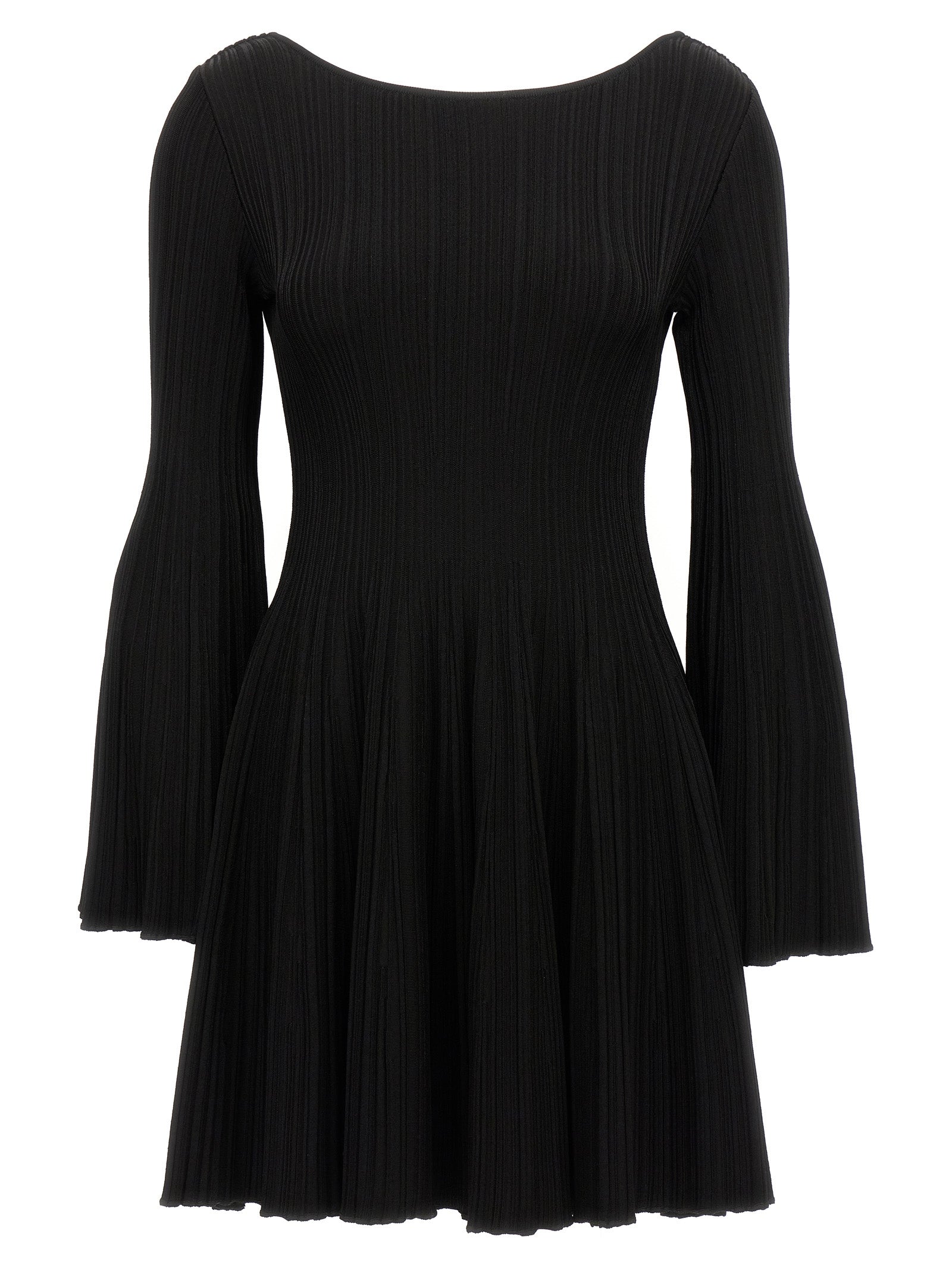 Skirt by ANTONINO VALENTI for women in stretch polyamide viscose black features a captivating silhouette, showcasing the captivating Women's Stretch Polyamide Viscose Mini Skirt design with a sophisticated mini for a captivating look.