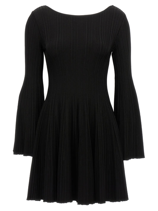 Skirt by ANTONINO VALENTI for women in stretch polyamide viscose black features a captivating silhouette, showcasing the captivating Women's Stretch Polyamide Viscose Mini Skirt design with a sophisticated mini for a captivating look.