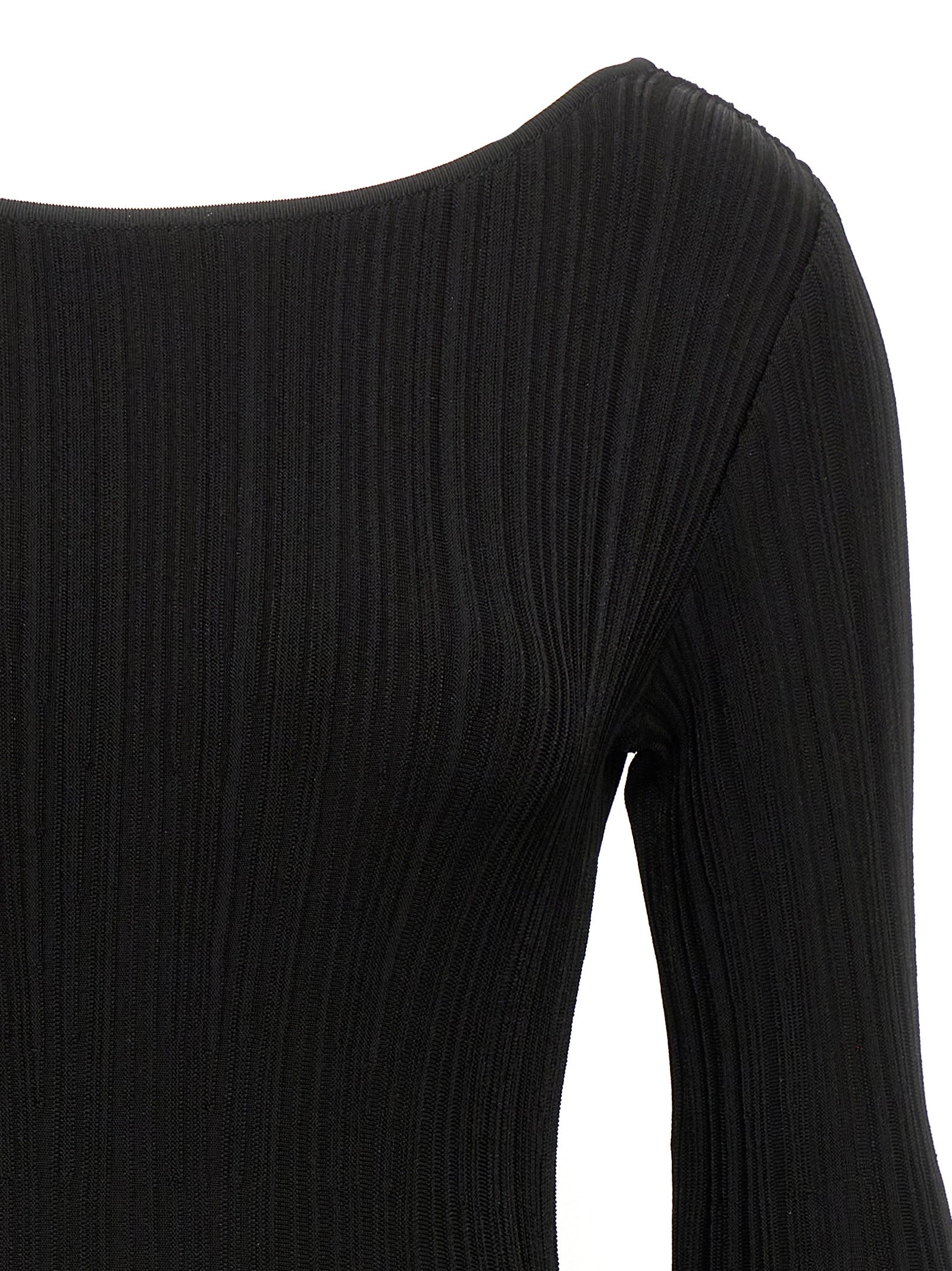 Skirt by ANTONINO VALENTI for women in stretch polyamide viscose black showcases a sultry silhouette, elegantly defined by its mini and the sophisticated sultry design of the Women's Stretch Polyamide Viscose Mini Skirt.