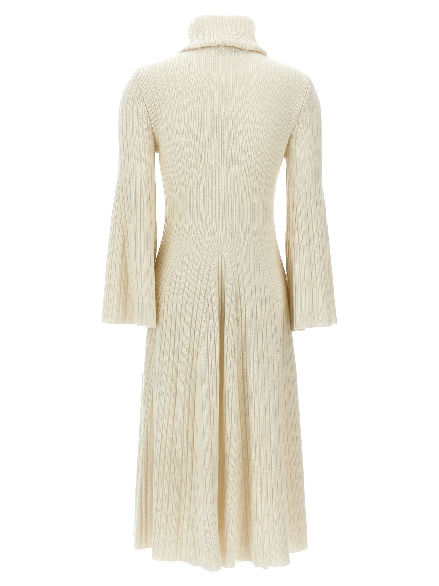 Skirt by ANTONINO VALENTI for women in cashmere white features an tailored silhouette, artfully capturing the essence of Women's Cashmere Midi Skirt in a sophisticated midi.