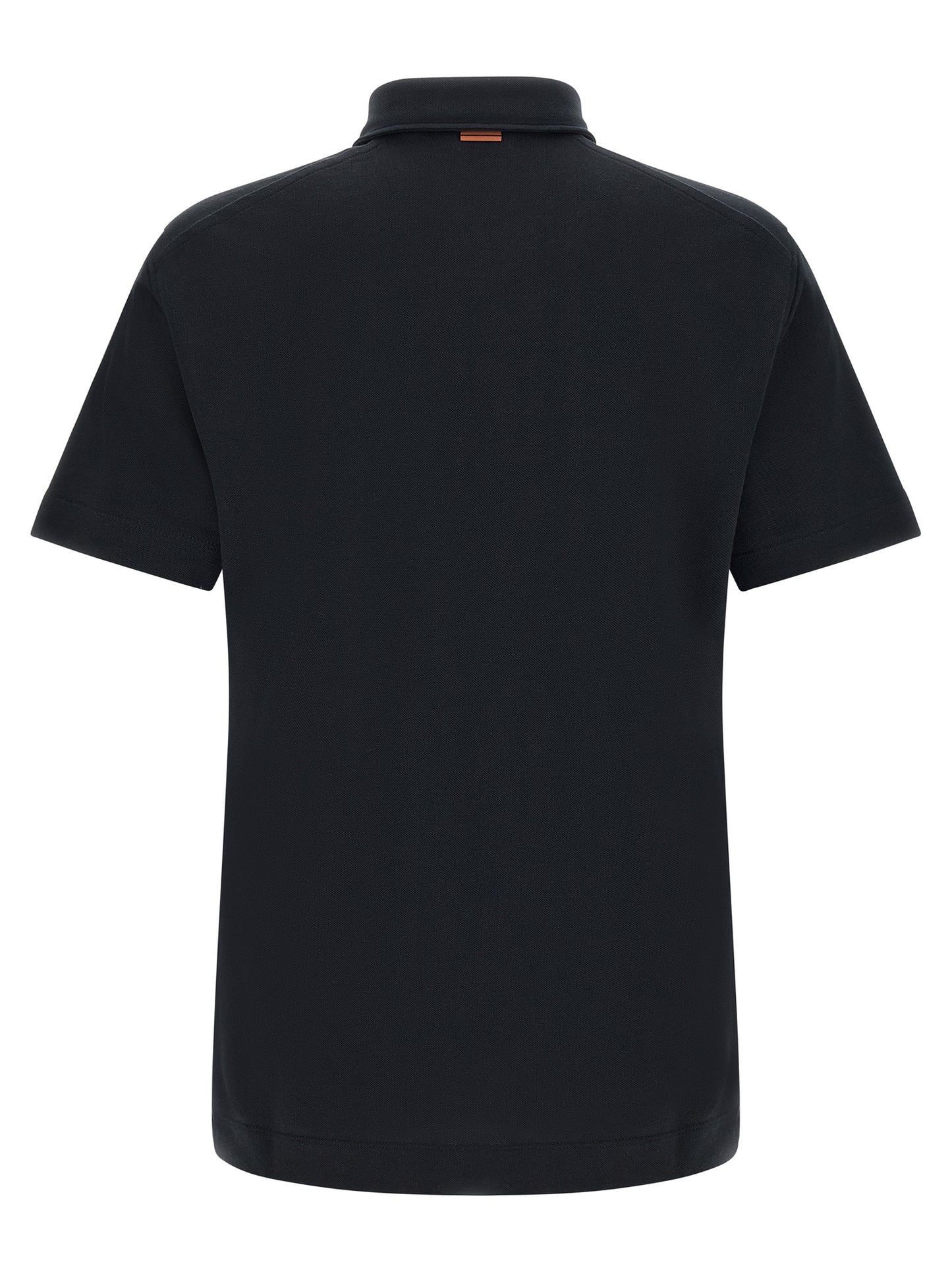 Polo Shirt by ZEGNA for men in cotton blue & pearl showcases a sharp silhouette, detailed with a refined and sharp for a sophisticated finish.
