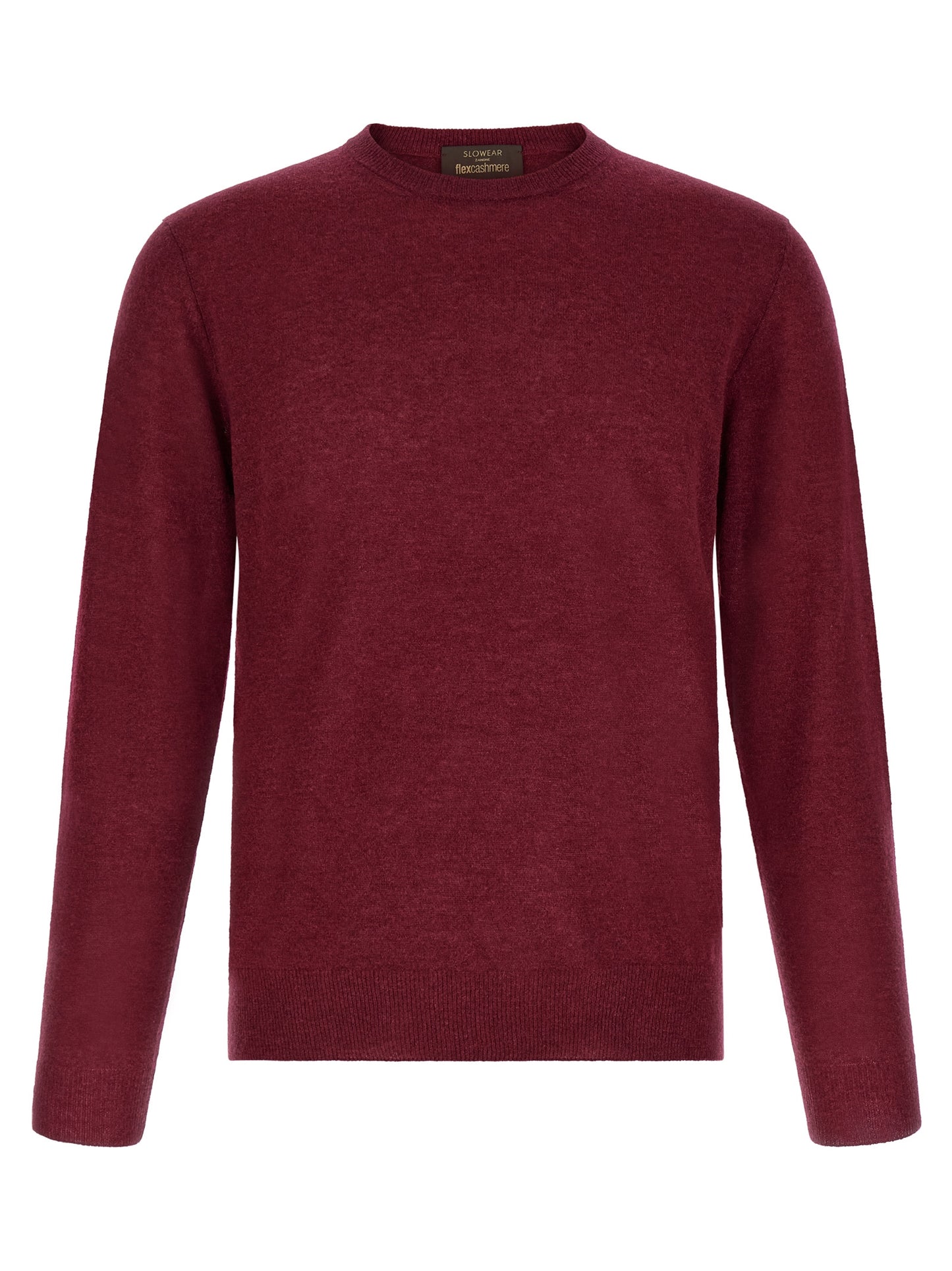 Cardigan by ZANONE for men in cashmere & polyamide burgundy & multicolor presents a textural silhouette, artfully finished with a textural and for a sophisticated, textural look.