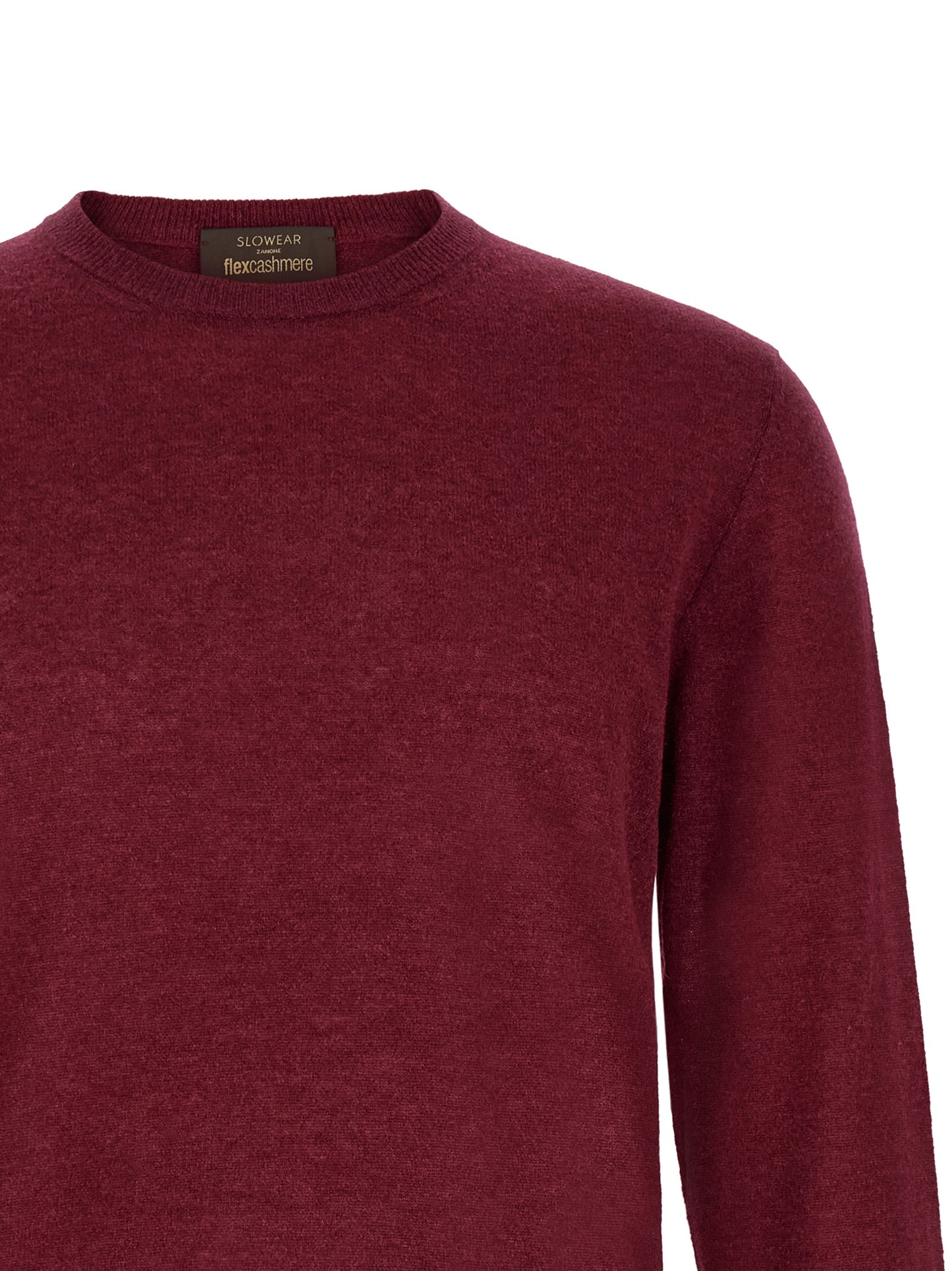 Cardigan by ZANONE for men in cashmere & polyamide burgundy & multicolor features an impeccable silhouette, showcasing a sophisticated and detail for a truly impeccable finish.