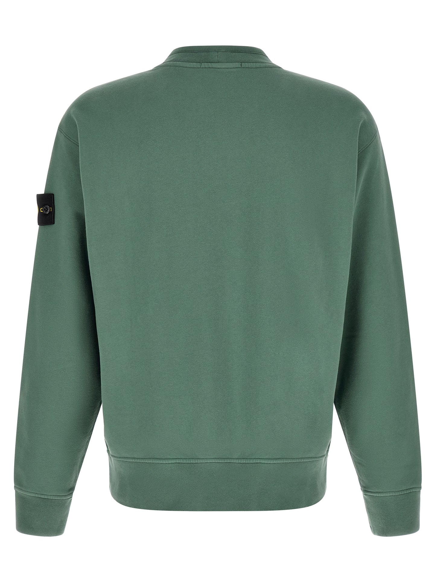 Stone Island Bicolor Cotton Sweatshirt