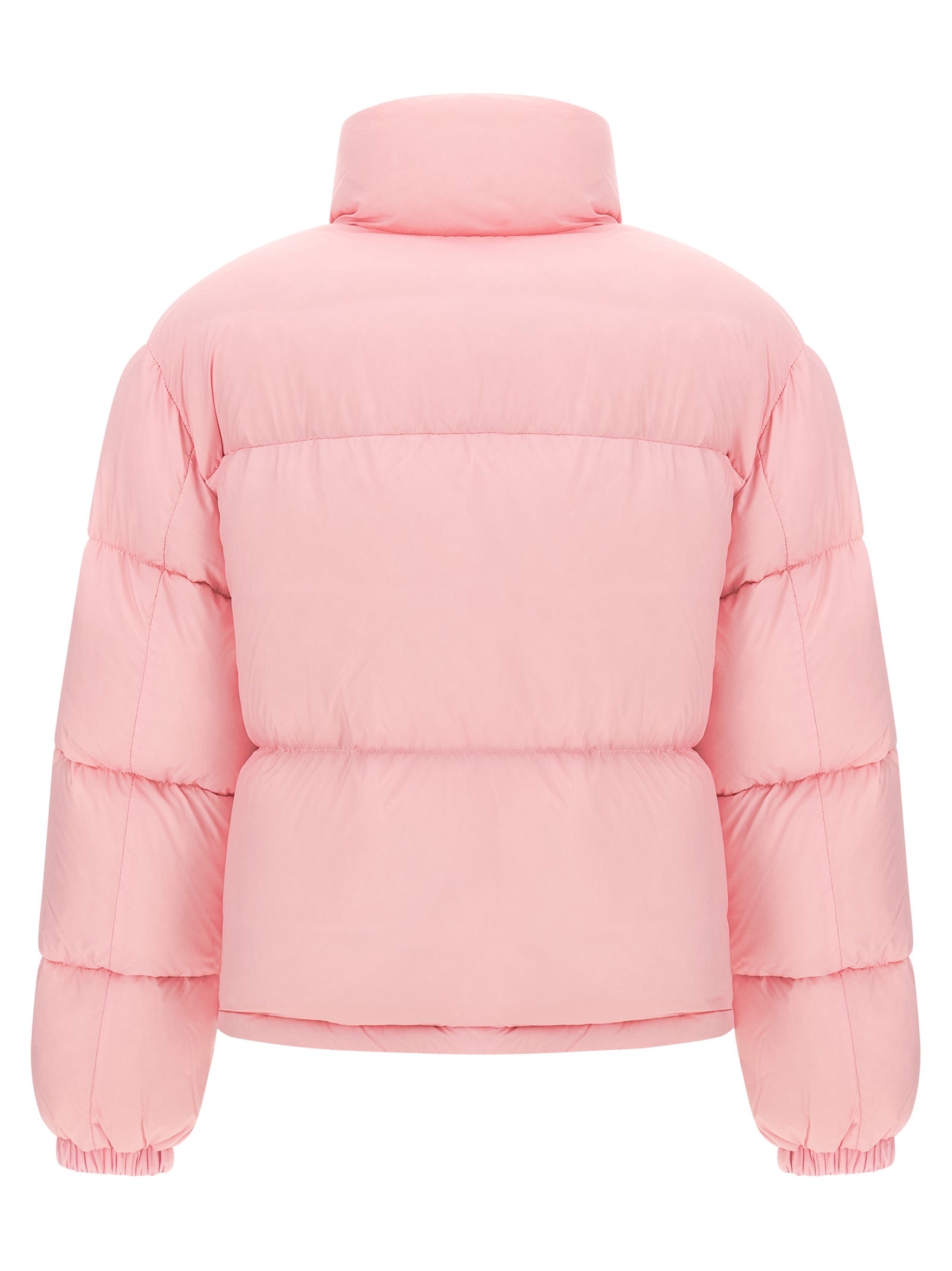 Puffer Jacket by Canada Goose for women in polyamide multicolor & pink showcases a bohemian silhouette, artfully detailed with a bohemian high-neck neckline and signature thermal & insulated for a truly bohemian finish.