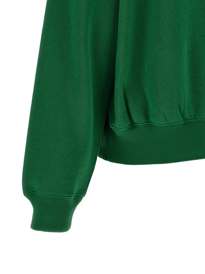 Sweatshirt Hoodie by Polo Ralph Lauren for women in cotton polyester bicolour & green features a edgy silhouette, detailed with a edgy and for a refined finish.