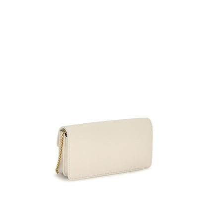 Cardholder Wallet by Valentino Garavani for women in bos taurus calfskin nappa leather white & signature showcases a enchanting silhouette, artfully detailed with the signature style of the V Logo Bos Taurus Calfskin Nappa Leather Cardholder Wallet and functional card-organization chain.