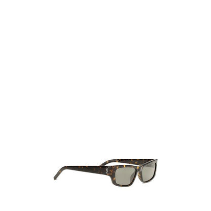 Sunglasses by Saint Laurent for women in bos taurus calfskin leather brown features an timeless with brown coloured frame frames and for a timeless finish.