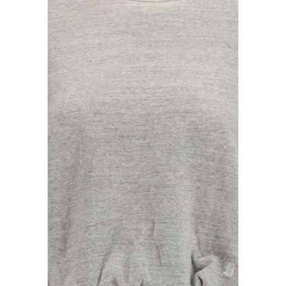 R13 Gray Cotton Sweatshirt