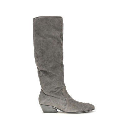 Ankle Boots by Pedro García for women in suede calf leather gray features an enchanting design from the Women's Suede Calf Leather Ankle Boots collection, highlighting a enchanting and for a refined look.
