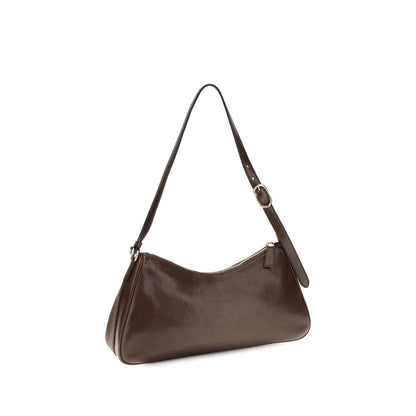 Shoulder Bag by Prada for women in bos taurus nappa leather brown & natural features a enviable silhouette, showcasing a secure zipper, ample , and enviable shoulder-strap for a enviable finish.