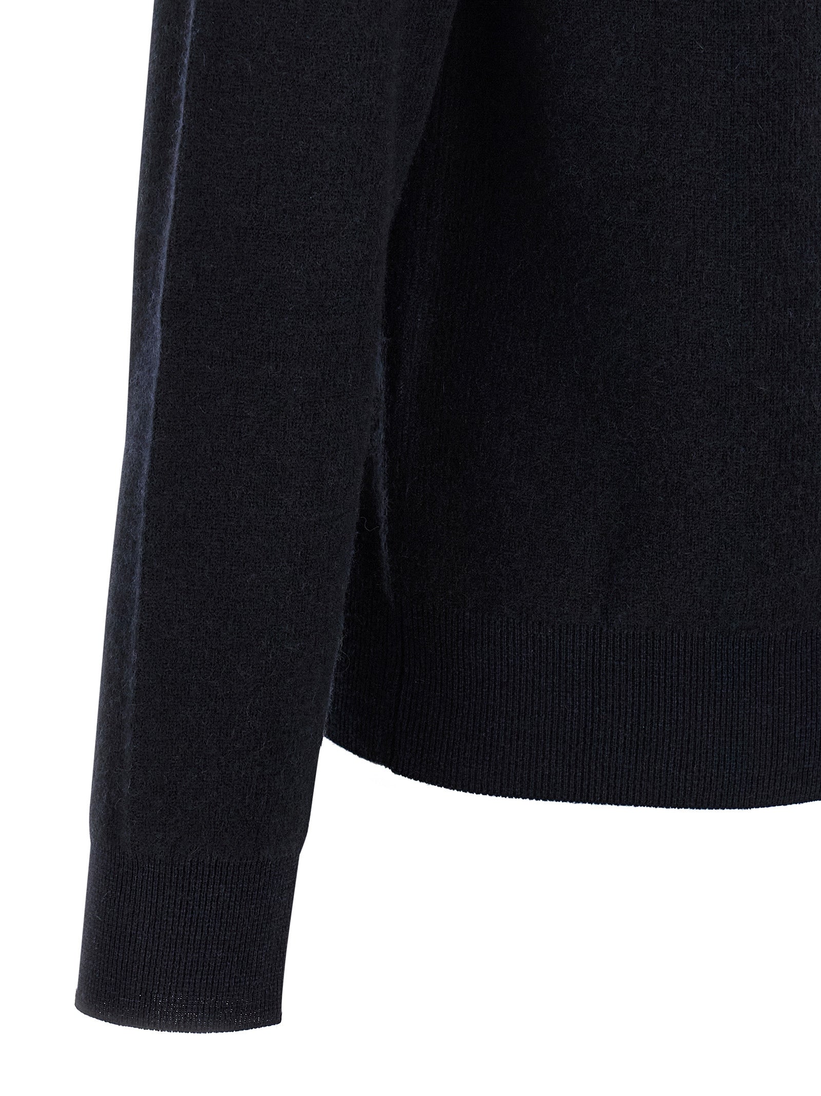 Cardigan by Brioni for men in cashmere blue presents a textural silhouette, artfully finished with a textural and for a sophisticated, textural look.