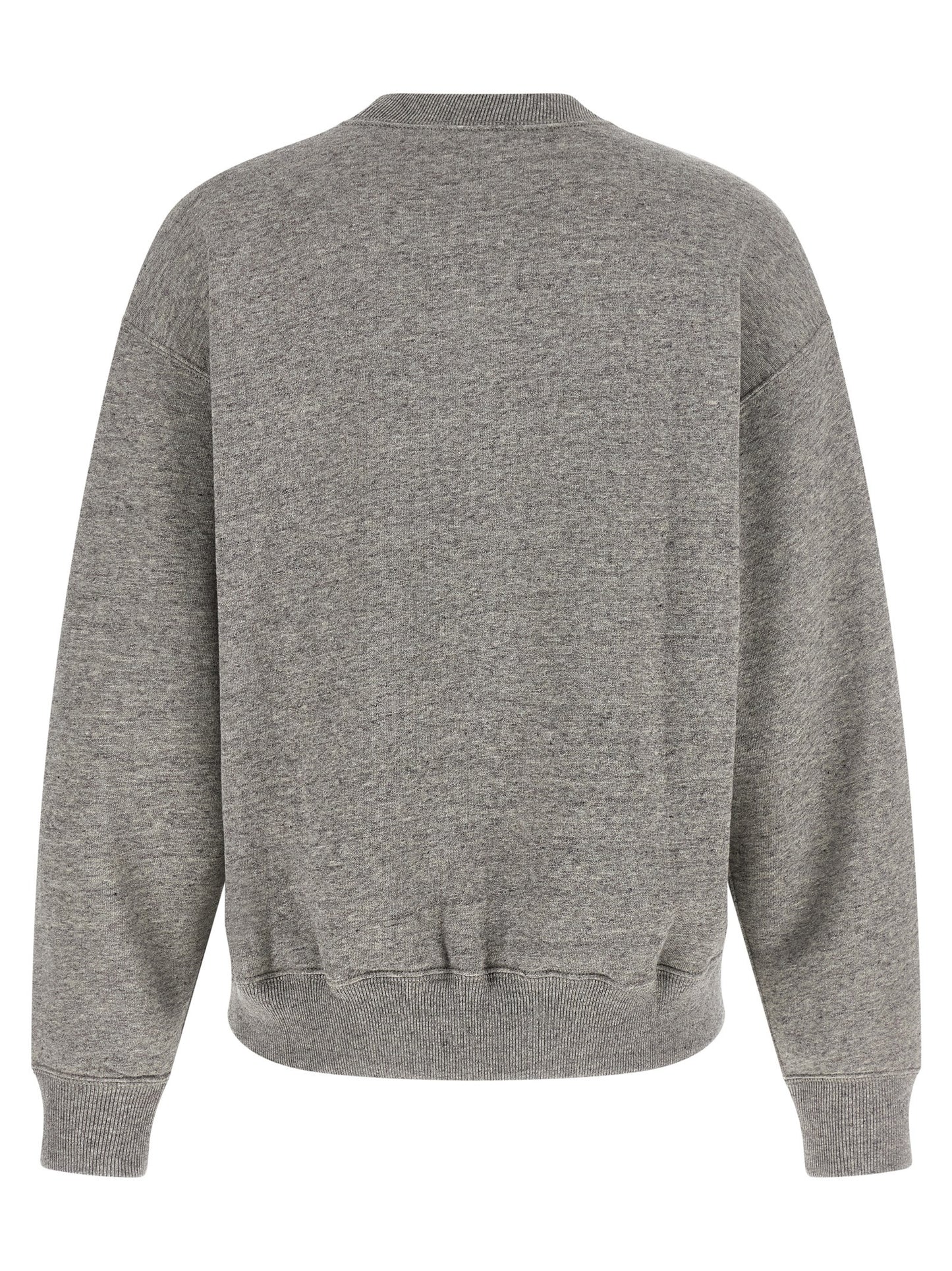 Activewear Sweatshirt by Polo Ralph Lauren for women in cotton polyester gray showcases a versatile silhouette, artfully detailed with a versatile crew neckline and for a versatile finish with .