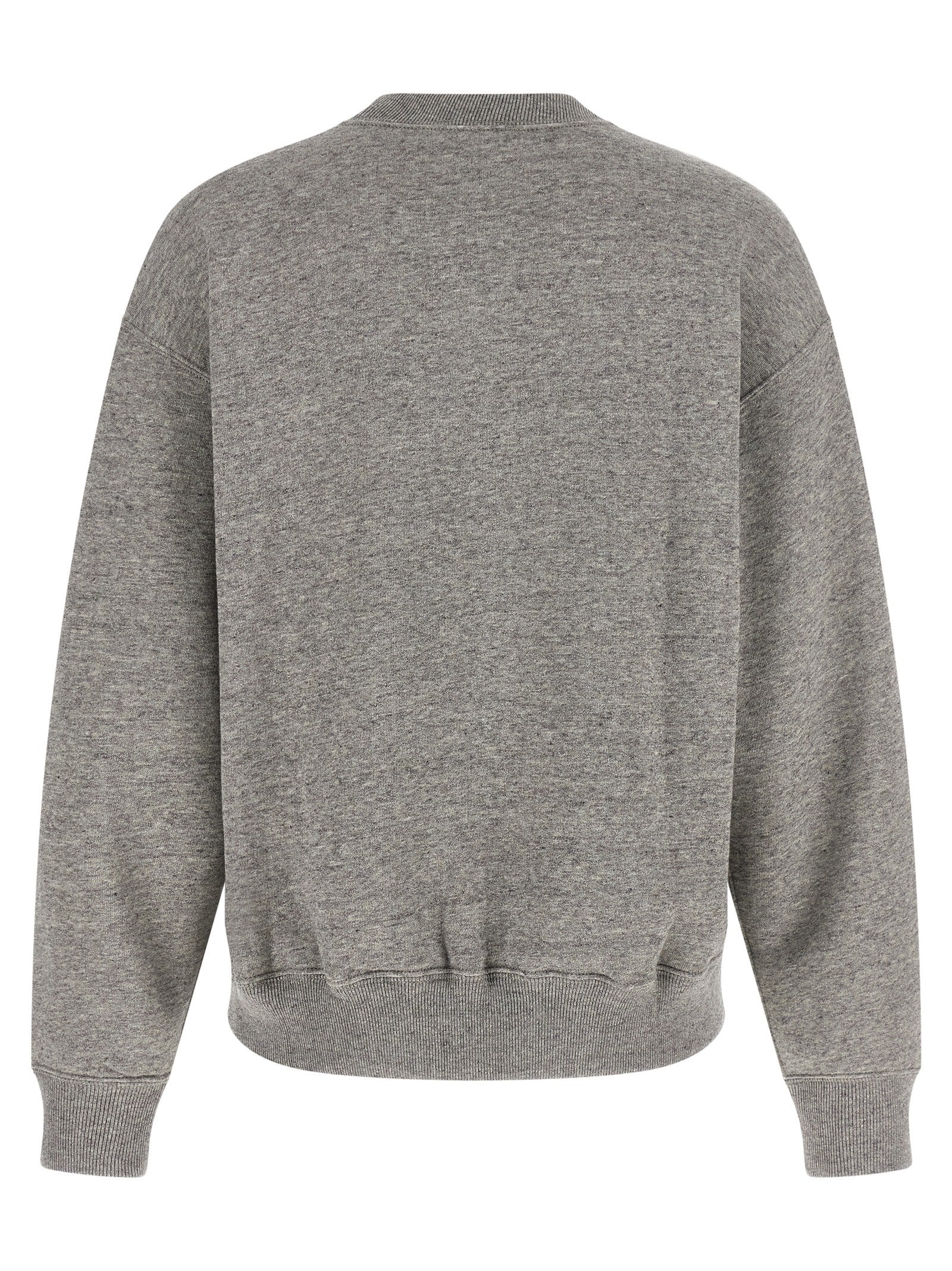 Activewear Sweatshirt by Polo Ralph Lauren for women in cotton polyester gray showcases a versatile silhouette, artfully detailed with a versatile crew neckline and for a versatile finish with .