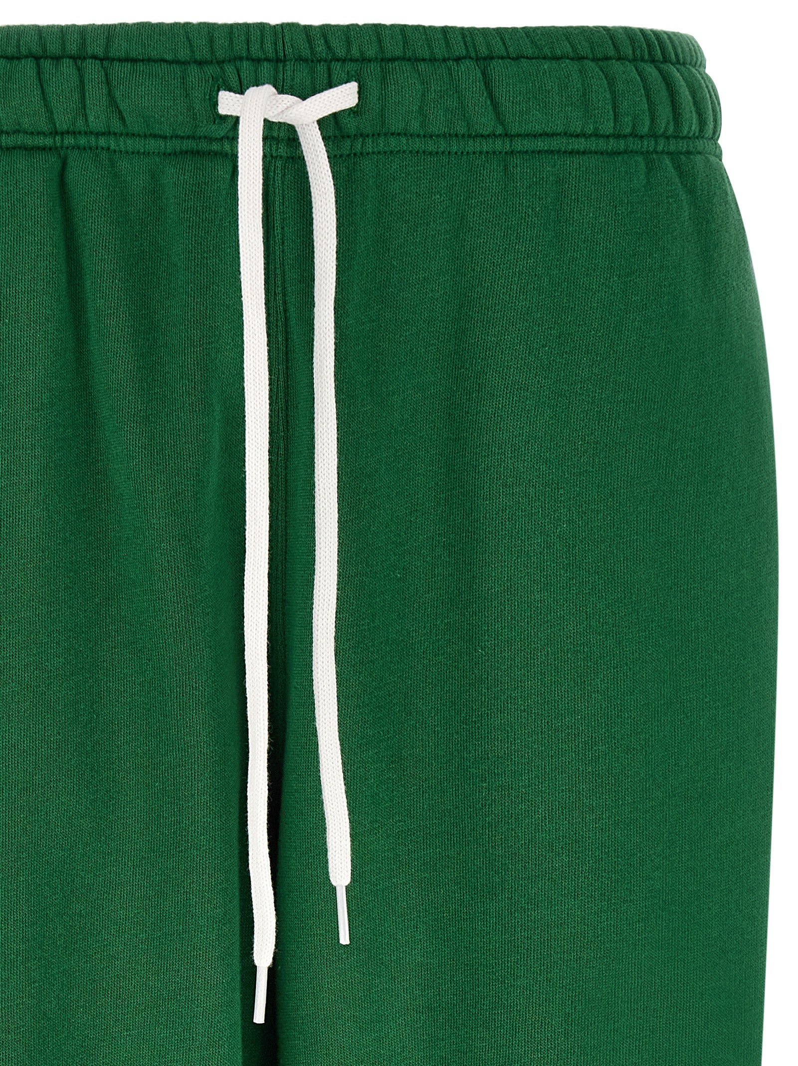 Pants by Polo Ralph Lauren for women in cotton polyester bicolour, green, white & signature features a utilitarian relaxed-fit with a utilitarian long and to create a sophisticated, premium look.
