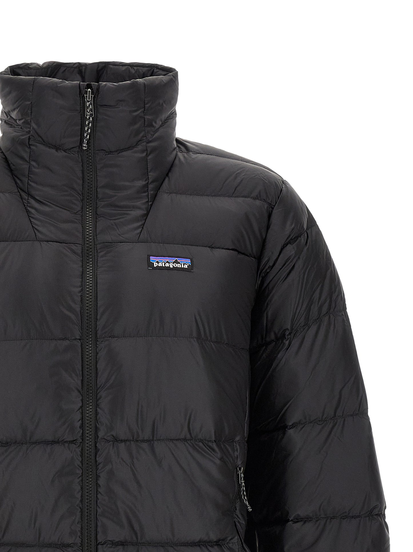 PATAGONIA Black Nylon Full-Length Jacket