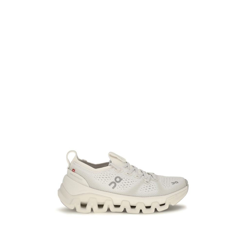 Athletic Sneakers by ON for women in fabric mesh beige features an timeless silhouette from the Women's Athletic Fabric Mesh Sneakers collection, showcasing a timeless athletic style for a timeless look.